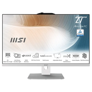 کامپیوتر آل‌این‌وان 27 اینچ MSI Modern AM272P 1M Core 3 100U 16GB DDR5 500GB M.2 Full HD