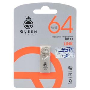 فلش Queen Link USB2.0 Flash Memory-64GB (گارانتی مادام العمر شرکت آی تین)