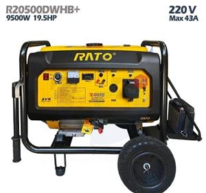 موتور برق 9.5 کیلووات بنزینی ریموت استارت راتو مدل R20500DWHB R