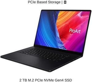 لپ تاپ 16 اینچی ایسوس مدل ProArt P16 H7606WM R9 Al HX370 32GB 1TB SSD 8GB RTX5060 OLED