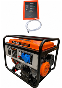 موتور برق ۸.۵ کیلووات ریموت استارت با تابلو بیرونی تکنو مدل RP12000E-ATS