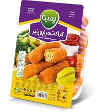 کراکت مرغ و پنیر 390 گرم پمینا کاله