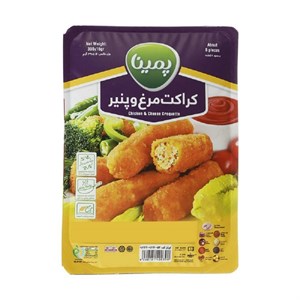 کراکت مرغ و پنیر 390 گرم پمینا کاله