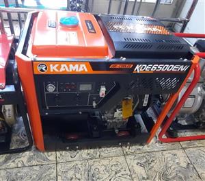 موتور برق 5 کیلووات دیزلی کاما مدل KDE6500ENI