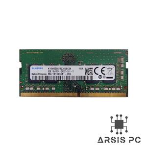 رم لپ‌تاپ Samsung DDR4 ظرفیت ۸ گیگابایت فرکانس 2400MHz تایمینگ CL17 مدل M471A1K43CB1-CRC