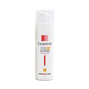 فلوئید ضد آفتاب بی رنگ سیسپرسا Sun Defence دارای SPF50 انواع پوست