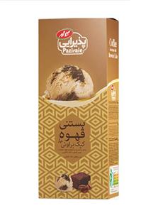 بستنی پاکتی 550 گرم قهوه با کیک کاله