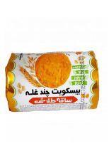بیسکویت ساقه طلائی چند غله غنی شده با ویتامین دی و کلسیم مینو 220 گرمی