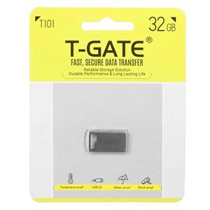 T-GATE T101 USB2.0 Flash Memory – 32GB – مشکی (گارانتی آسان سرویس)