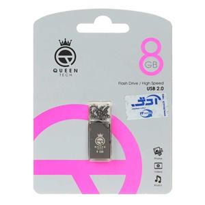 Queen Angle USB2.0 Flash Memory-8GB مشکی (گارانتی مادام العمر شرکت آی تین)
