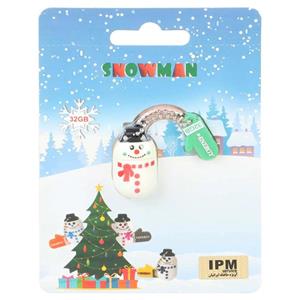X-ENERGY SNOWMAN USB2.0 Flash Memory – 32GB عروسکی (گارانتی مادام العمر IPM)