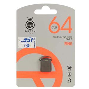 Queen Fine USB2.0 Flash Memory-64GB (گارانتی مادام العمر شرکت آی تین)
