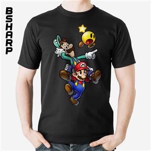 تیشرت Super Mario طرح شماره 1