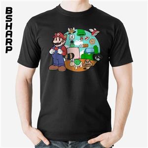 تیشرت Super Mario طرح شماره 2
