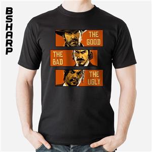 تیشرت Red Dead Redemption طرح خوب بد زشت