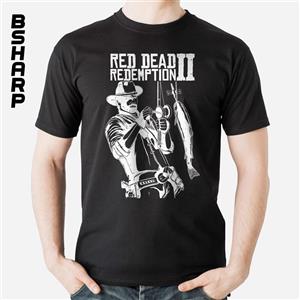 تیشرت Red Dead Redemption طرح ماهیگیری