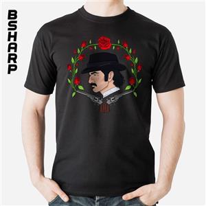 تیشرت Red Dead Redemption طرح Flowers