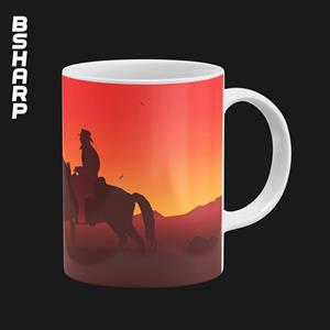 ماگ Red Dead Redemption طرح زمان