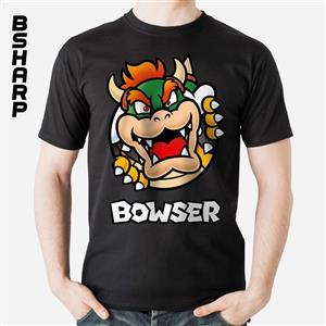 تیشرت Super Mario طرح Bowser