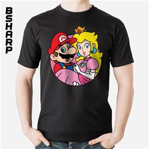 تیشرت Super Mario طرح عشق