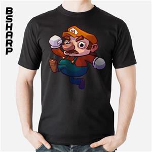 تیشرت Super Mario طرح ماریکاتور