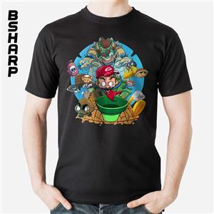 تیشرت Super Mario طرح قصه
