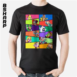 تیشرت Super Mario طرح دنیا