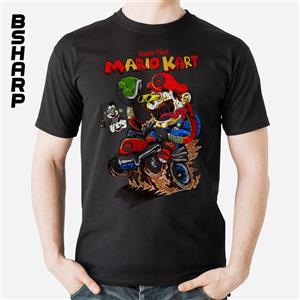 تیشرت Super Mario طرح Mario Kart