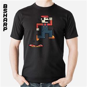 تیشرت Super Mario طرح دو بعدی
