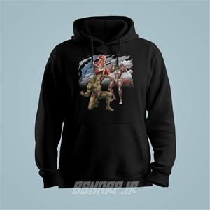 هودی Attack on Titan طرح تایتان های دشمن