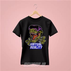 تیشرت Gamer طرح واقعیت مجازی