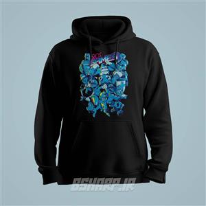 هودی Gamer طرح بازی های دهه هشتاد