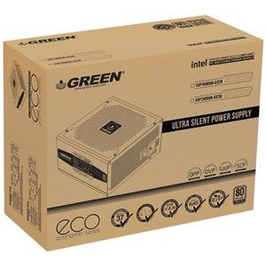 منبع تغذیه کامپیوتر گرین GP300A-ECO 80 Plus White توان 300 وات 