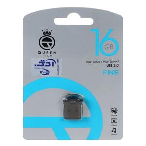 Queen Fine USB2.0 Flash Memory-16GB (گارانتی مادام العمر شرکت آی تین)