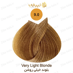 رنگ موی طبیعی آرتین 9.0 بلوند خیلی روشن