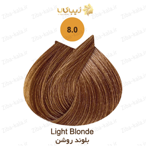 رنگ موی طبیعی آرتین 8.0 بلوند روشن