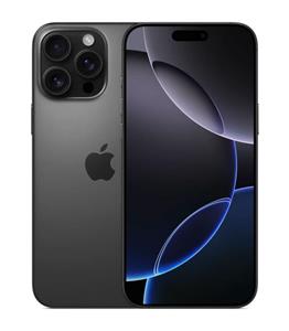 دست دوم - گوشی موبایل اپل مدل آیفون ۱۶ پرو مکس | iPhone 16 Pro Max - ظرفیت 256 گیگابایت رنگ تیتانیوم مشکی - گارانتی  شرکتی - دارای کد رجیستری  