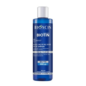 شامپو سر بیوکسین مدل بیوتین BIOTIN حجم 300میل BIOXCIN