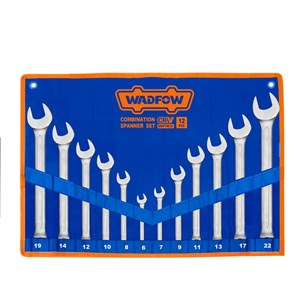 آچار یکسر تخت و یکسر رینگی وادفو مدل WSP1M12