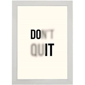 تابلو انگیزشی طرح DONT QUIT کد PF-13003