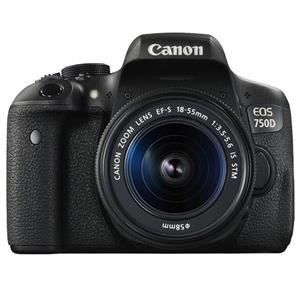 دوربین عکاسی کانن دست دوم  Canon EOS 750D Kit 18-55mm f/3.5-5.6 IS STM