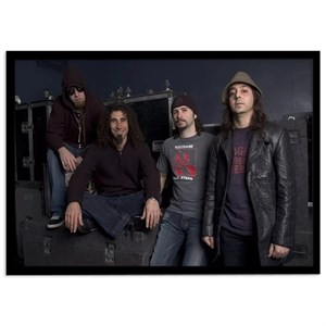 تابلو نوری بکلیت مدل طرح گروه System Of A Down مدل لایت باکس B-s1987