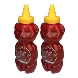 سس گوجه فرنگی تند بهامین - 300 گرم بسته 2 عددی