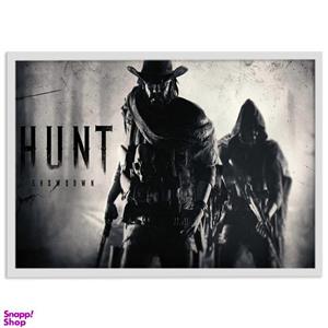 تابلو نوری بکلیت مدل طرح بازی گیم نت Hunt Showdown مدل چراغدار W-s1418