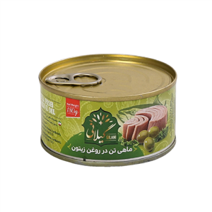 گیلانی تن ماهی در روغن زیتون180گرم