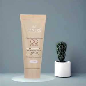 کرم پودر CC سینره مدل Light اس پس اف 40 