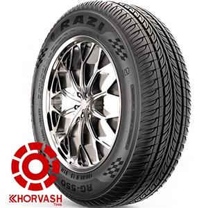 لاستیک خودرو رازی تایر مدل RG550 سایز 195/65/15 2حلقه