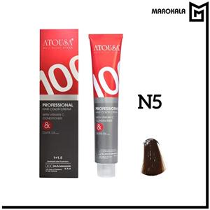 رنگ مو آتوسا شماره N5 (بلوند تیره) حجم 50 میلی لیتر (قیمت خرید عمده 99.000 تومان)