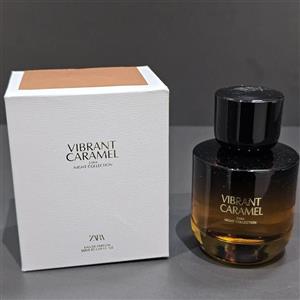 عطر زارا وایبرنت کارامل Vibrant Caramel حجم 90 میلی‌لیتر