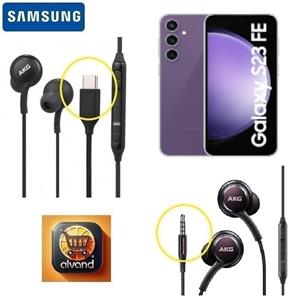 هندزفری اصلی اس 23 اف ای سامسونگ Galaxy S23 Fe (تایپ سی یا جک 3/5)مدل P18